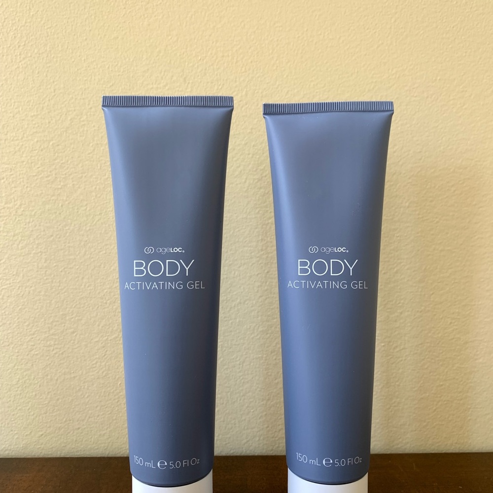 Blue Body Moisturizer with Sleek Design and Matte Finish